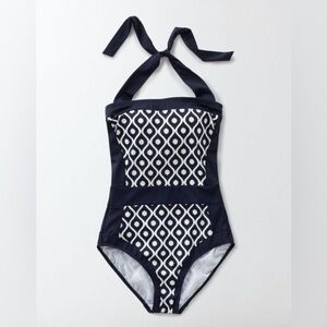 EUC - Boden floral print swimsuit - Size 2